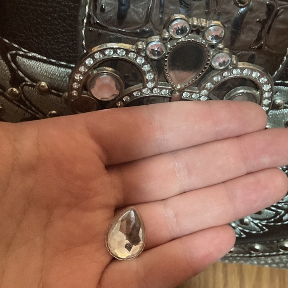 Studded Rhinestone Purse - Picture 8 of 8